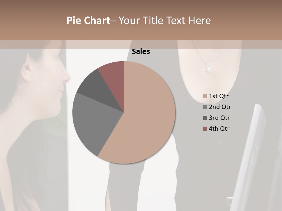 Gruppe Beschreiben Vortrag PowerPoint Template