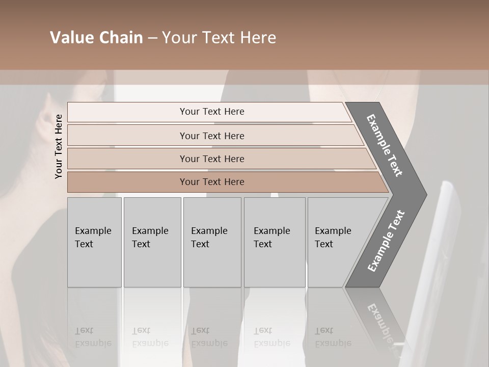 Gruppe Beschreiben Vortrag PowerPoint Template