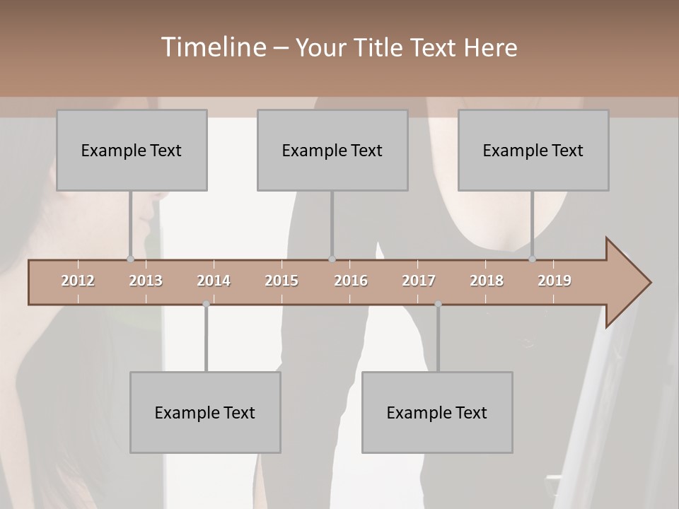 Gruppe Beschreiben Vortrag PowerPoint Template