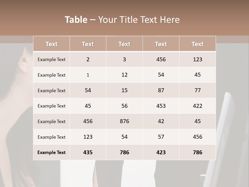 Gruppe Beschreiben Vortrag PowerPoint Template
