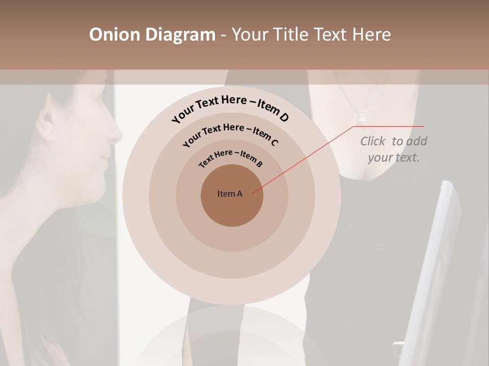Gruppe Beschreiben Vortrag PowerPoint Template