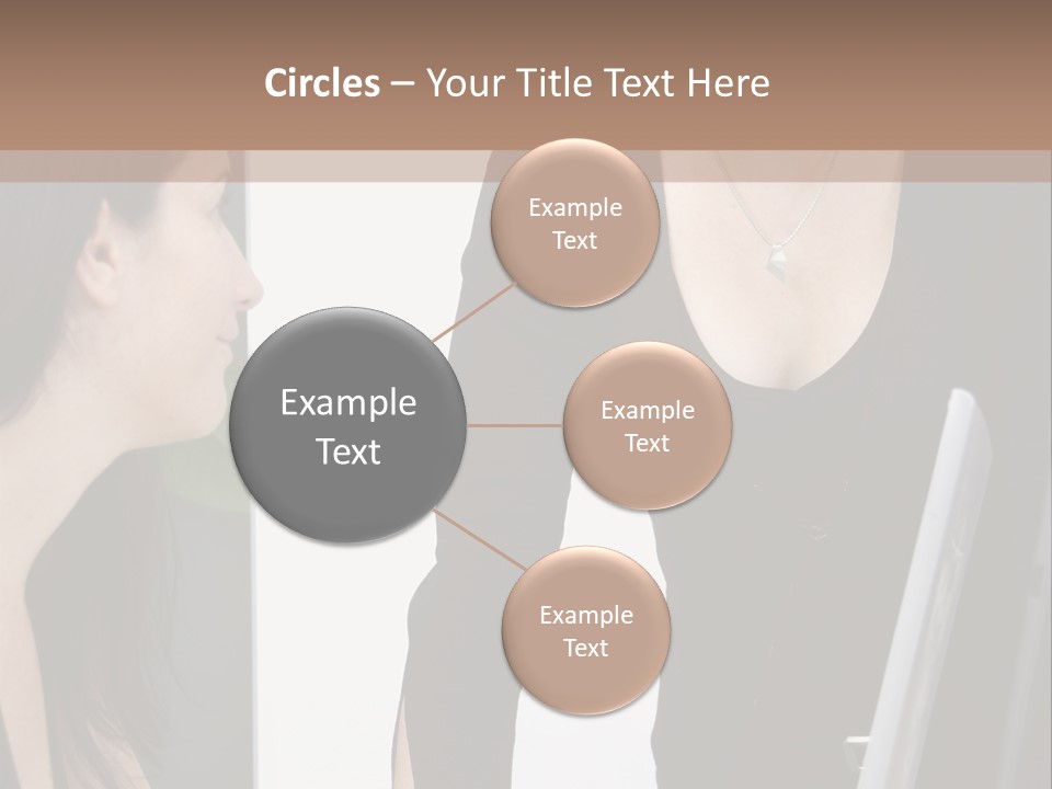 Gruppe Beschreiben Vortrag PowerPoint Template