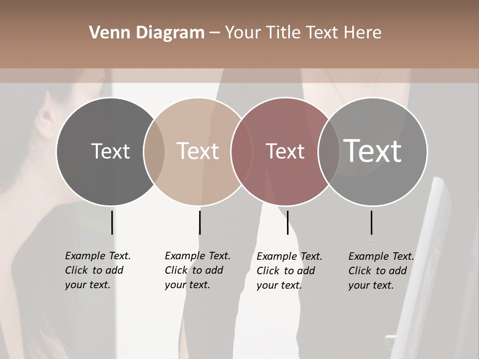 Gruppe Beschreiben Vortrag PowerPoint Template