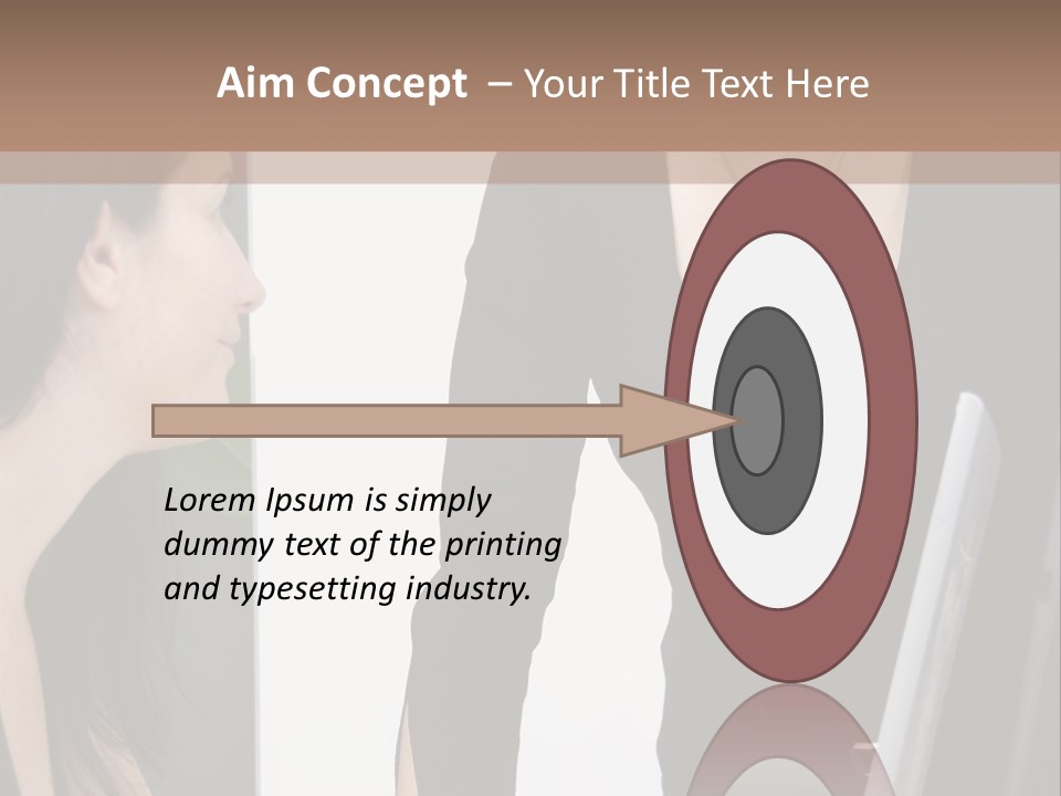 Gruppe Beschreiben Vortrag PowerPoint Template