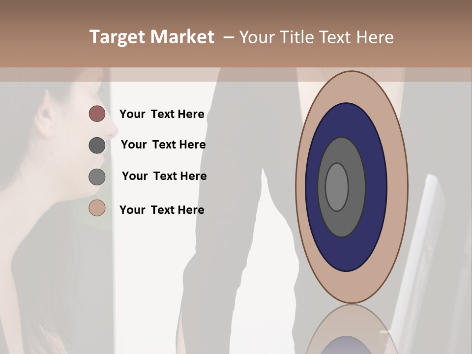 Gruppe Beschreiben Vortrag PowerPoint Template