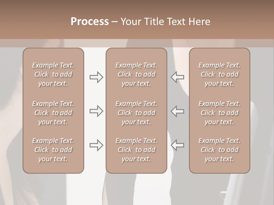 Gruppe Beschreiben Vortrag PowerPoint Template