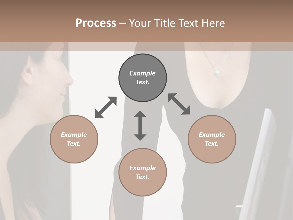 Gruppe Beschreiben Vortrag PowerPoint Template