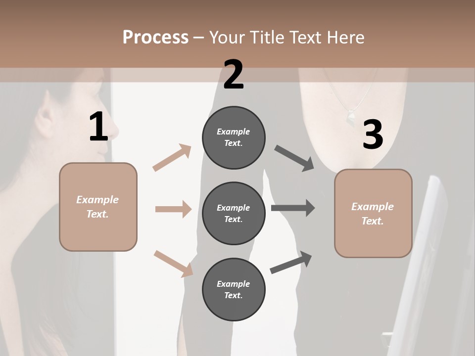 Gruppe Beschreiben Vortrag PowerPoint Template