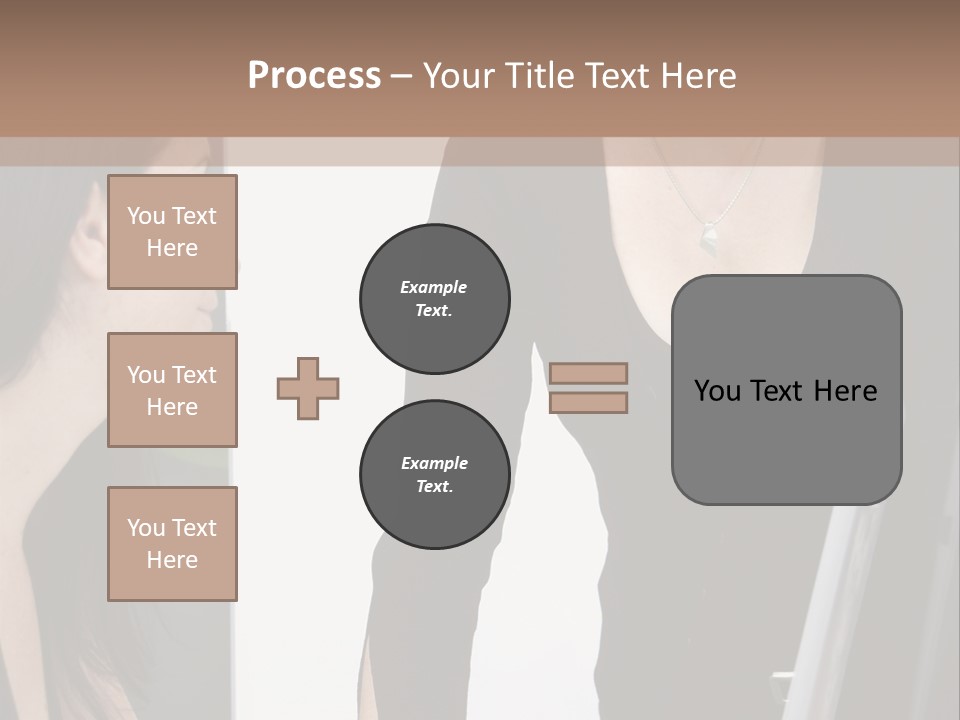 Gruppe Beschreiben Vortrag PowerPoint Template