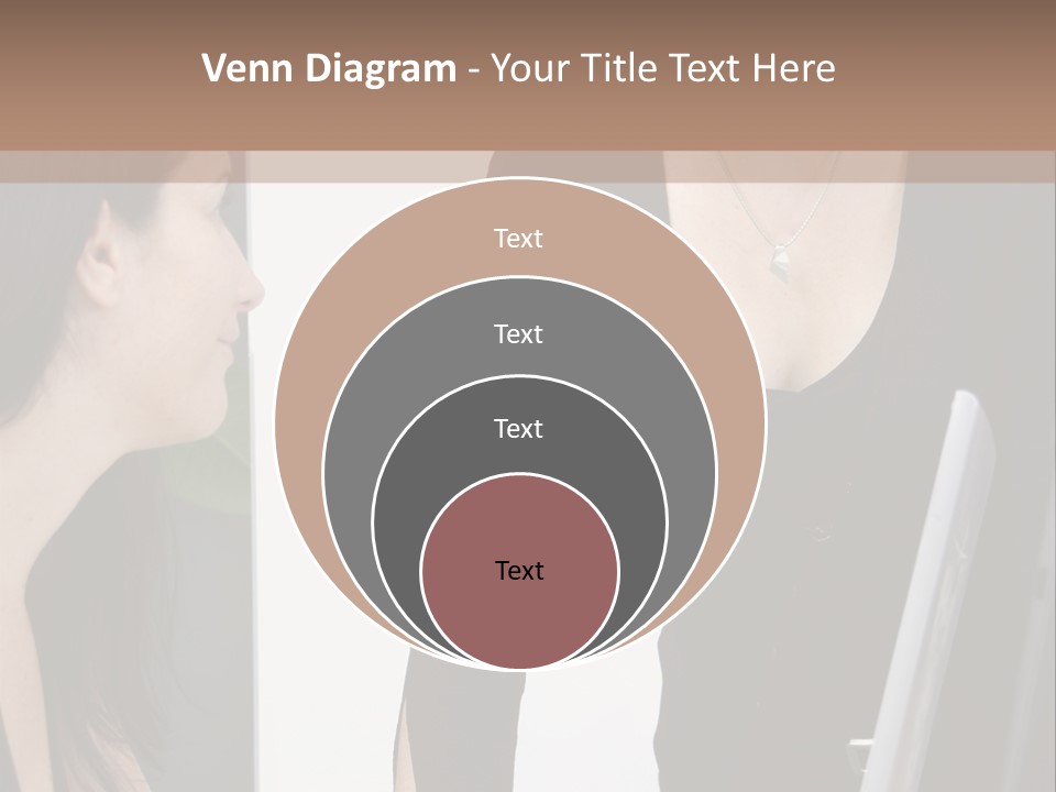 Gruppe Beschreiben Vortrag PowerPoint Template