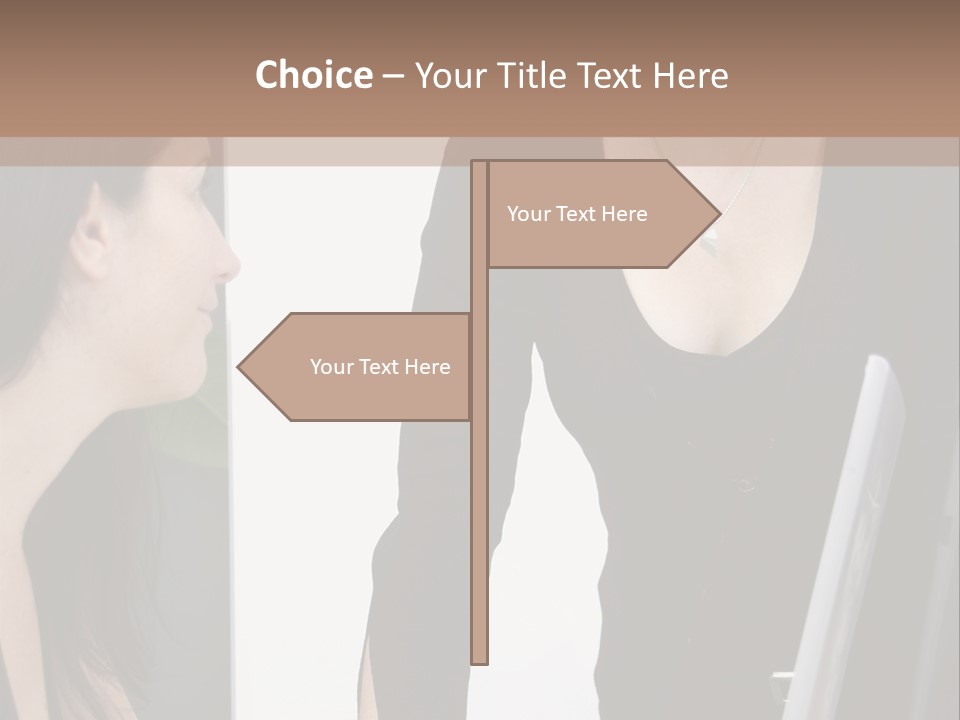 Gruppe Beschreiben Vortrag PowerPoint Template