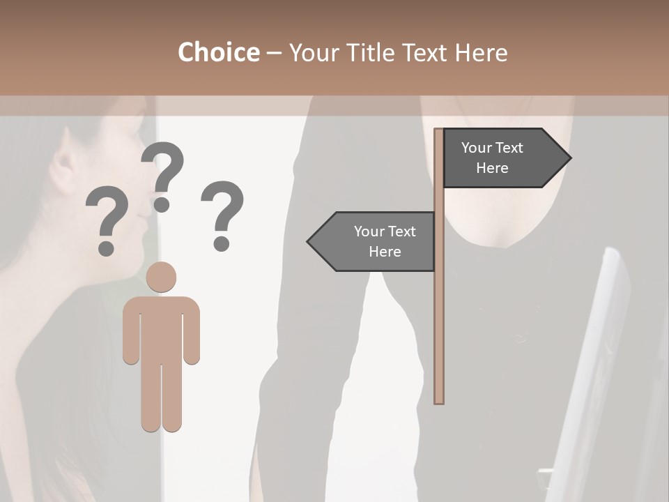 Gruppe Beschreiben Vortrag PowerPoint Template