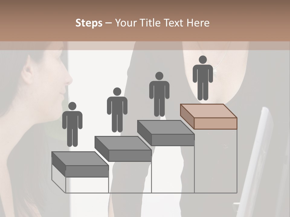 Gruppe Beschreiben Vortrag PowerPoint Template