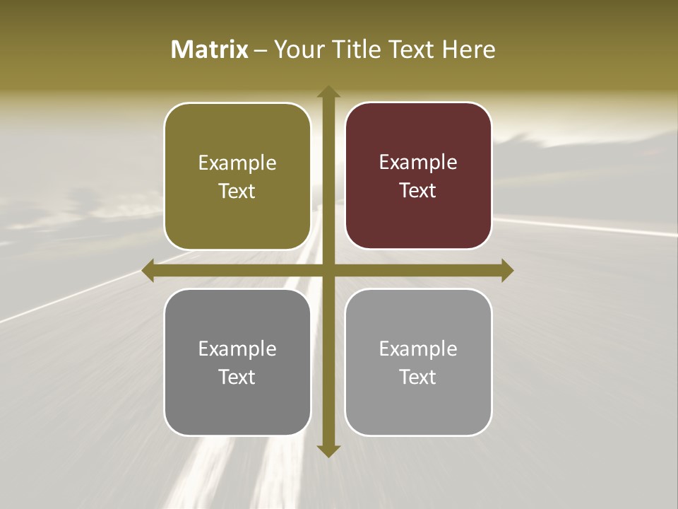Countryside Model Cloudy PowerPoint Template