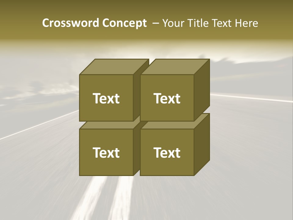 Countryside Model Cloudy PowerPoint Template