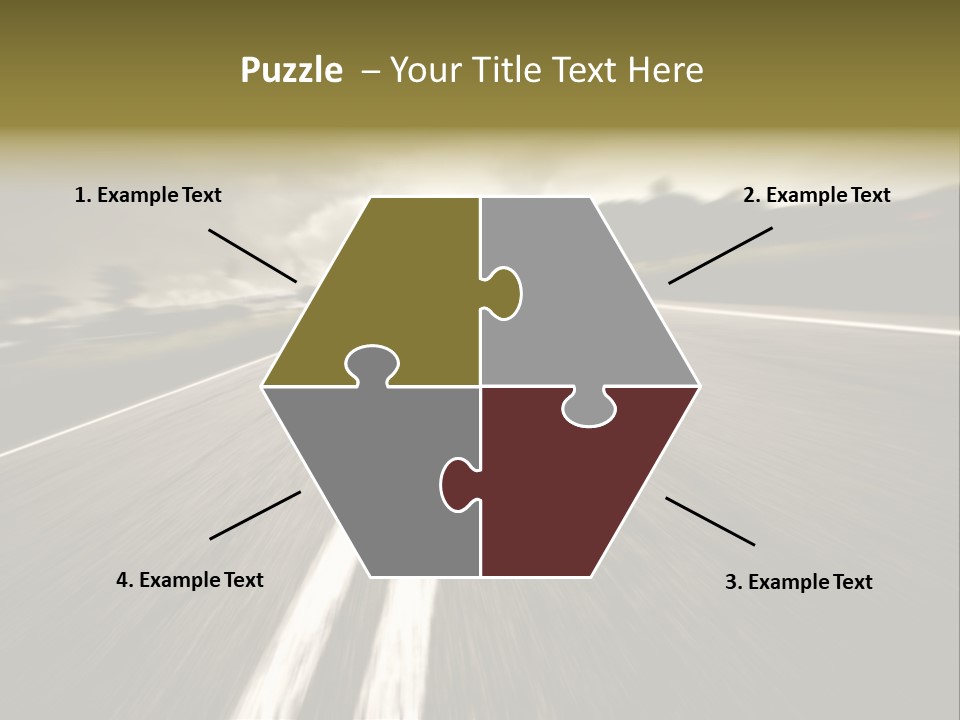 Countryside Model Cloudy PowerPoint Template
