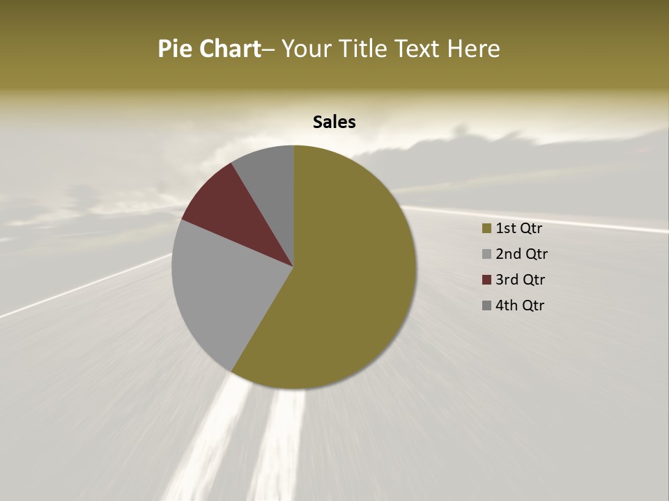 Countryside Model Cloudy PowerPoint Template