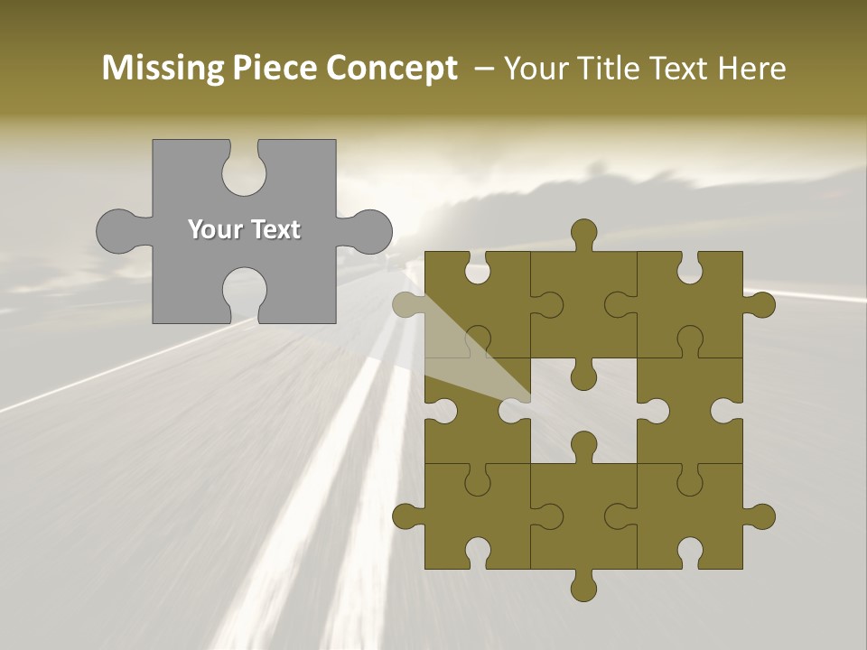 Countryside Model Cloudy PowerPoint Template