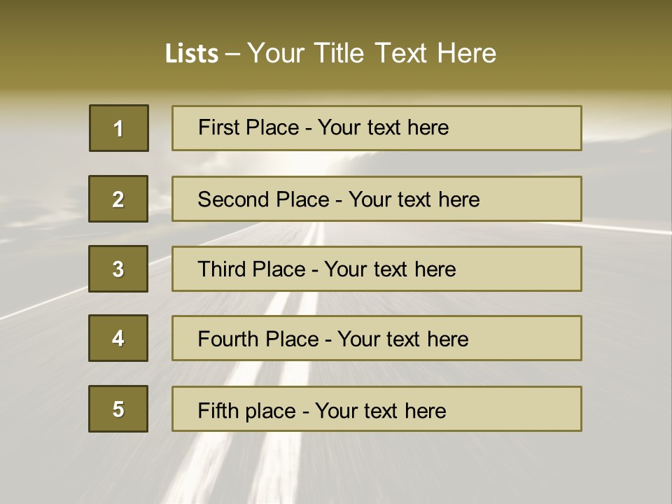 Countryside Model Cloudy PowerPoint Template