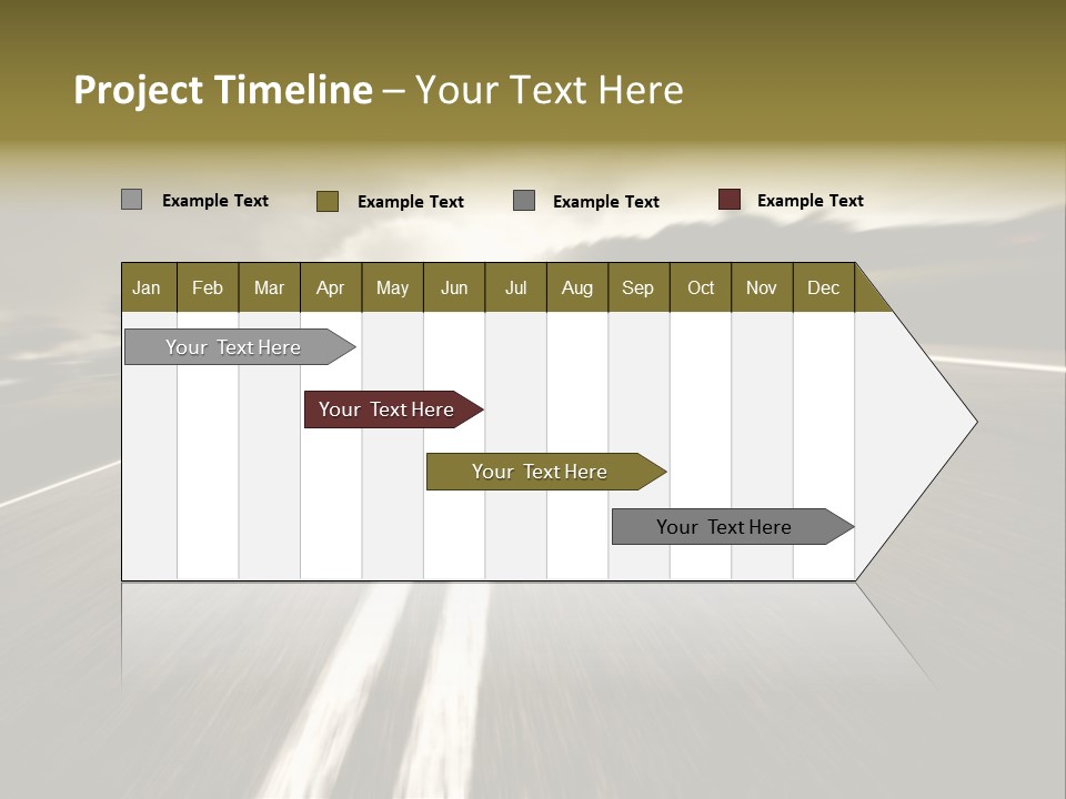 Countryside Model Cloudy PowerPoint Template
