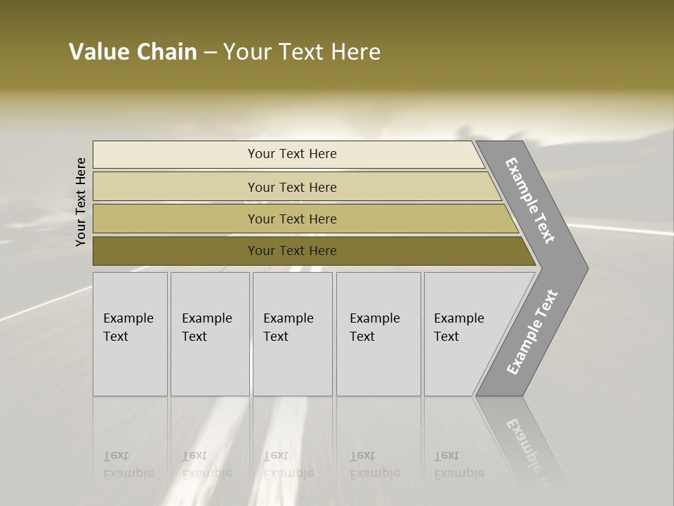 Countryside Model Cloudy PowerPoint Template