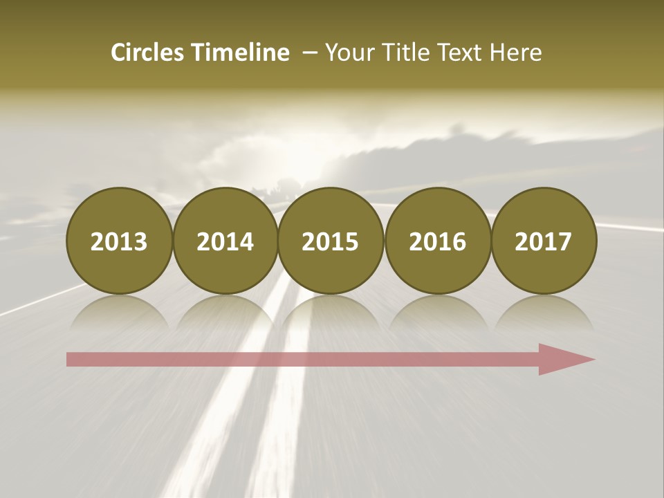 Countryside Model Cloudy PowerPoint Template