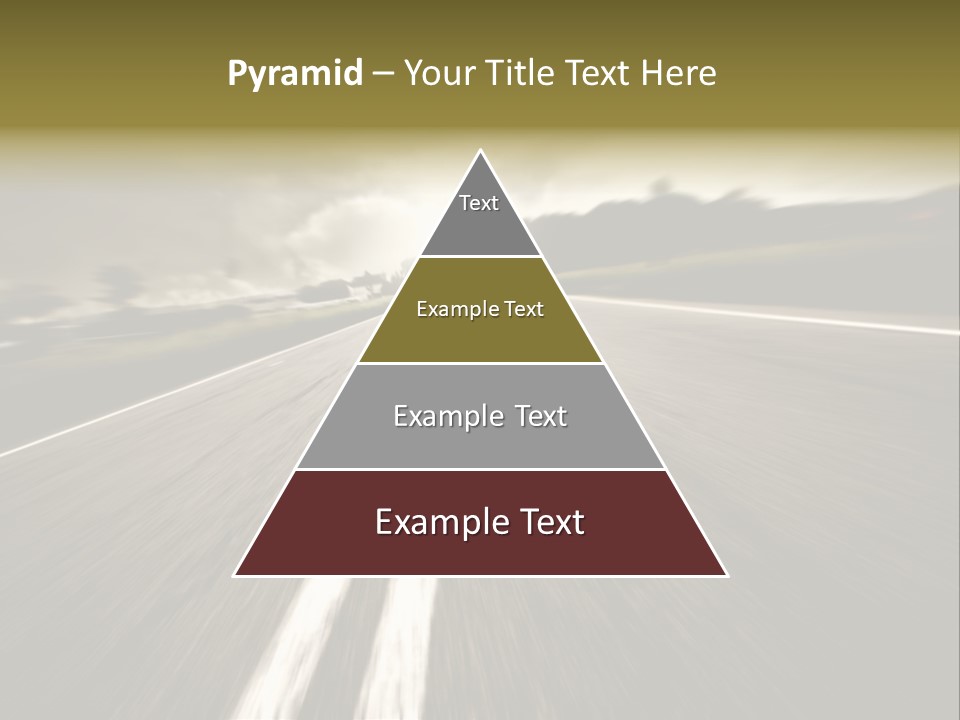 Countryside Model Cloudy PowerPoint Template