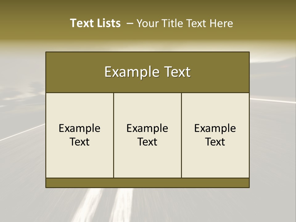 Countryside Model Cloudy PowerPoint Template