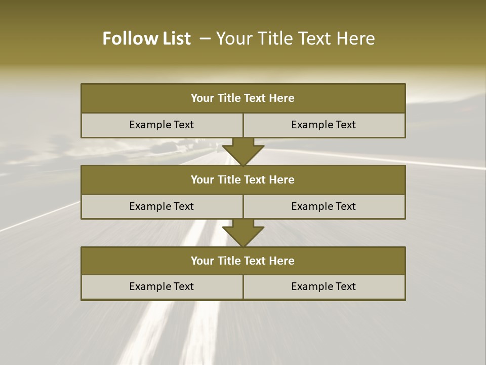 Countryside Model Cloudy PowerPoint Template