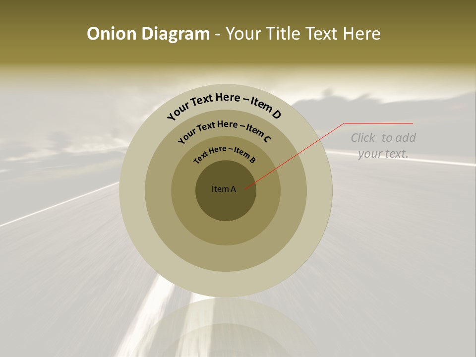 Countryside Model Cloudy PowerPoint Template