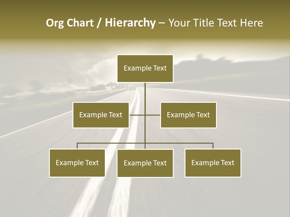 Countryside Model Cloudy PowerPoint Template