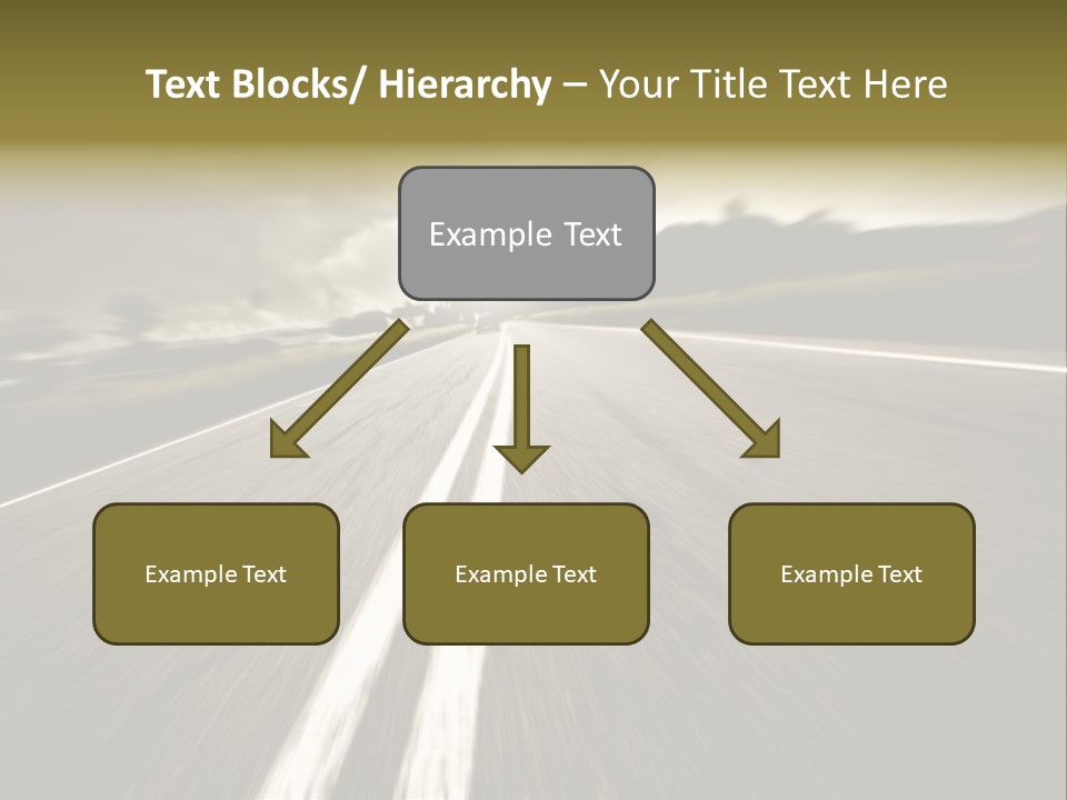 Countryside Model Cloudy PowerPoint Template