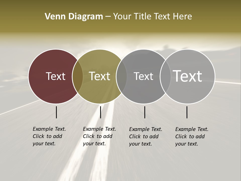Countryside Model Cloudy PowerPoint Template