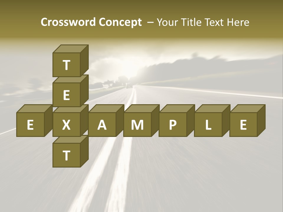 Countryside Model Cloudy PowerPoint Template