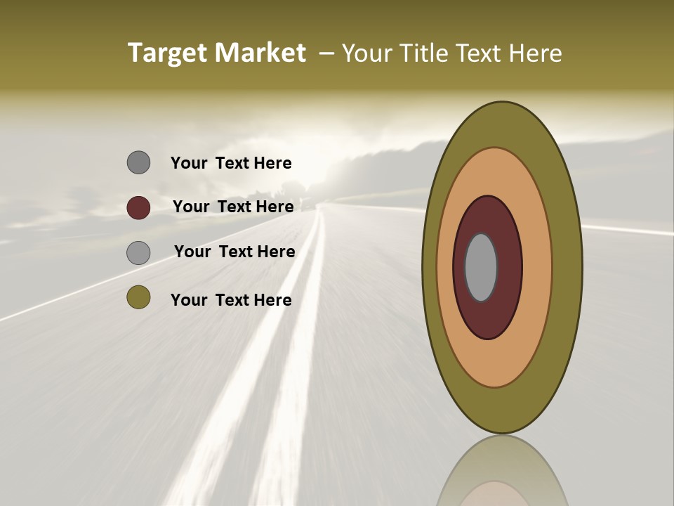 Countryside Model Cloudy PowerPoint Template