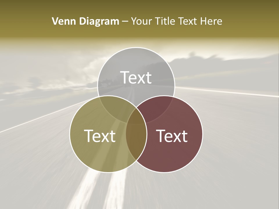 Countryside Model Cloudy PowerPoint Template
