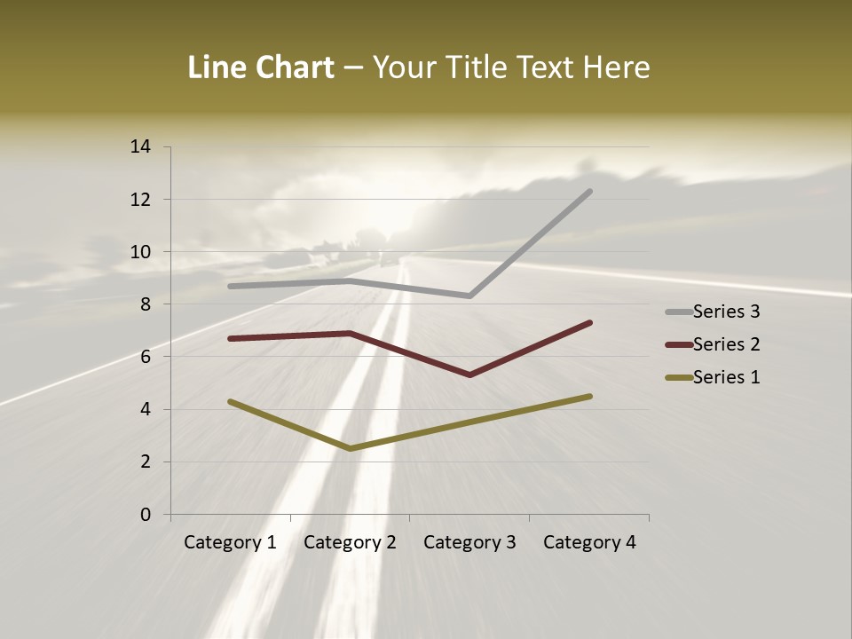 Countryside Model Cloudy PowerPoint Template