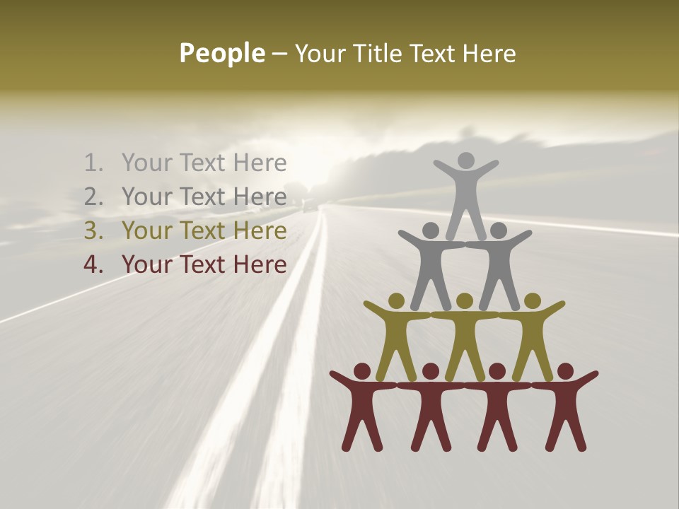 Countryside Model Cloudy PowerPoint Template