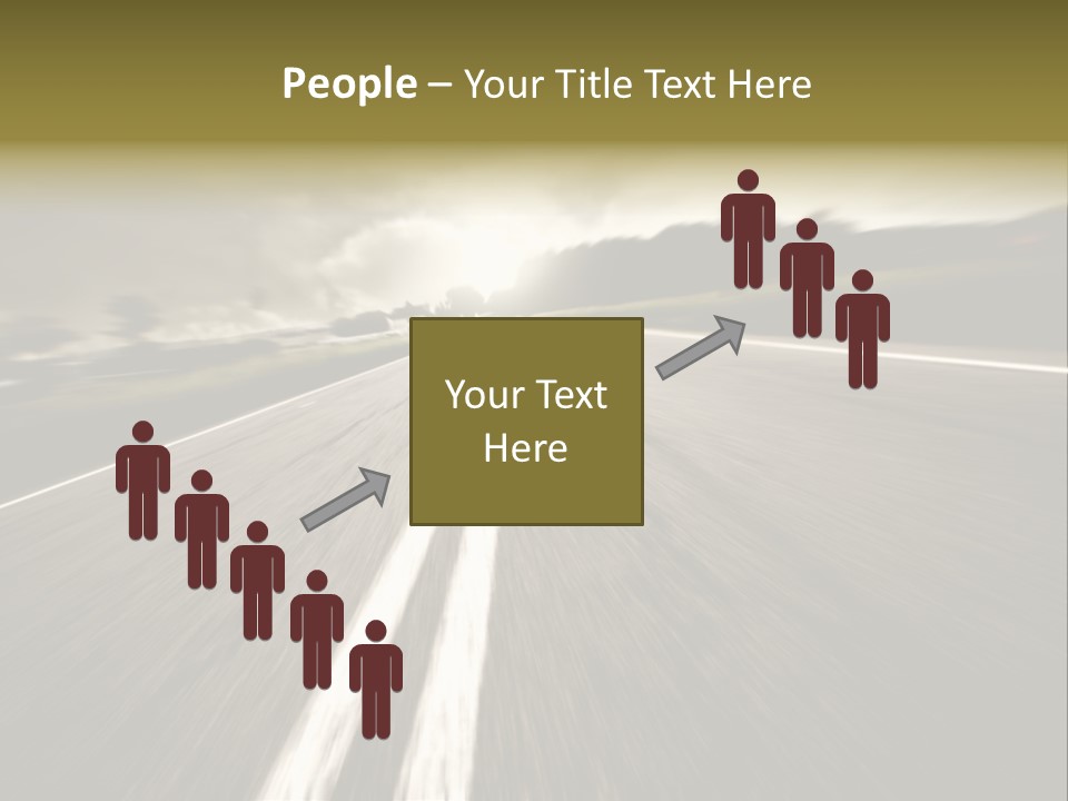 Countryside Model Cloudy PowerPoint Template