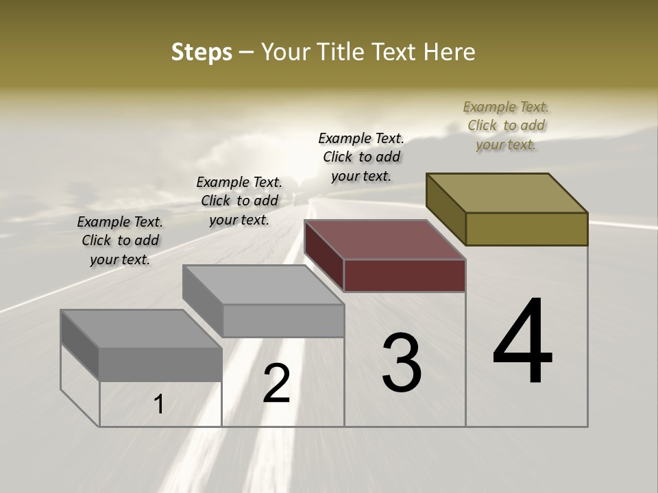 Countryside Model Cloudy PowerPoint Template