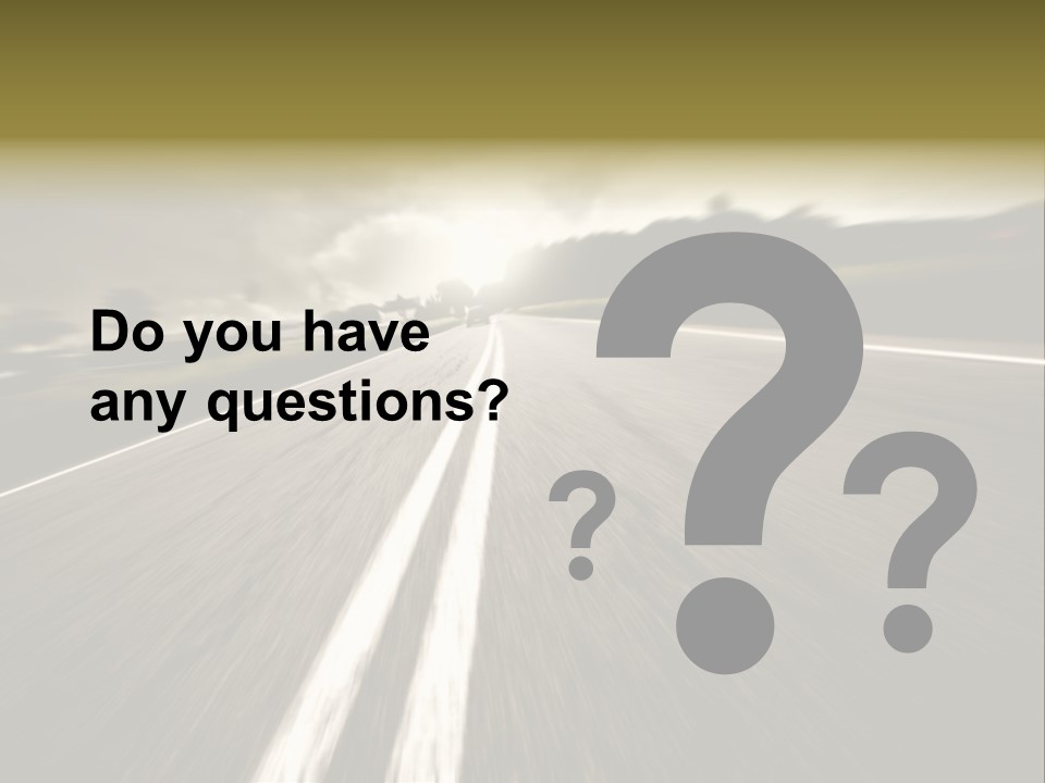 Countryside Model Cloudy PowerPoint Template