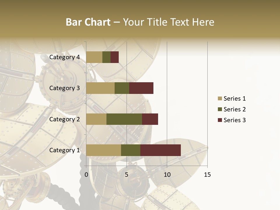Robot Flower Technical PowerPoint Template
