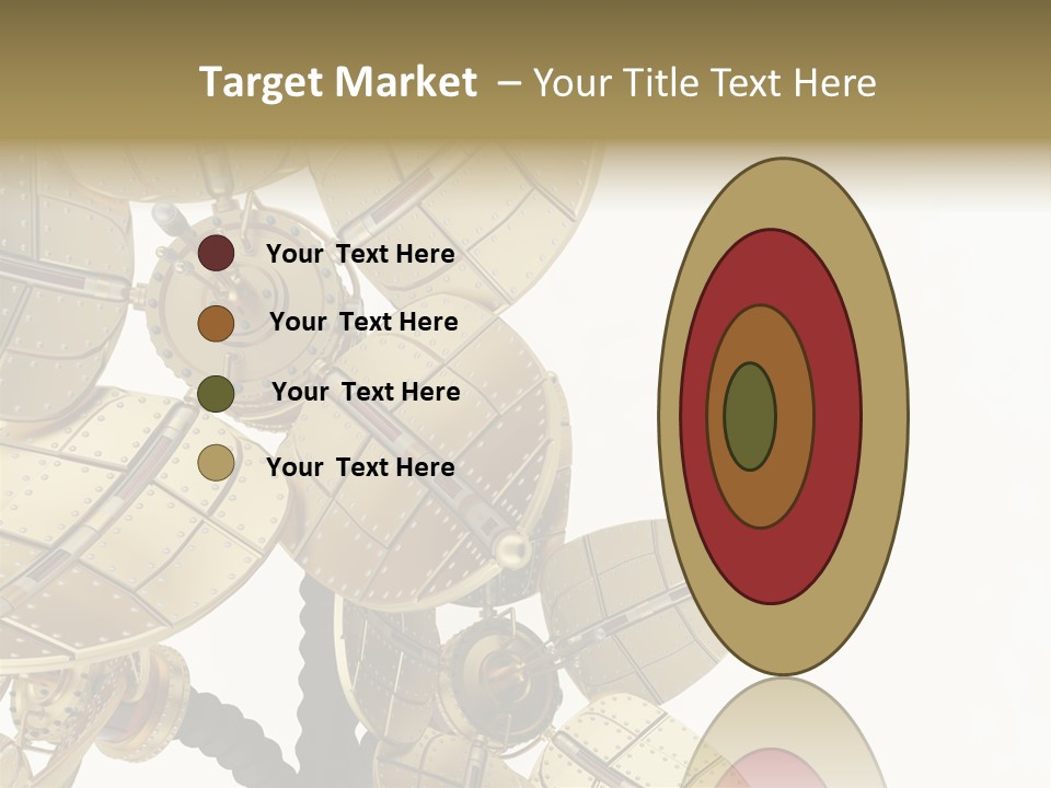 Robot Flower Technical PowerPoint Template