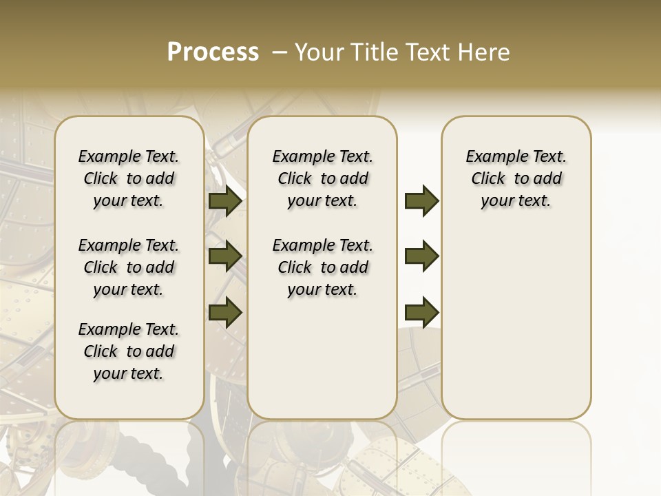 Robot Flower Technical PowerPoint Template
