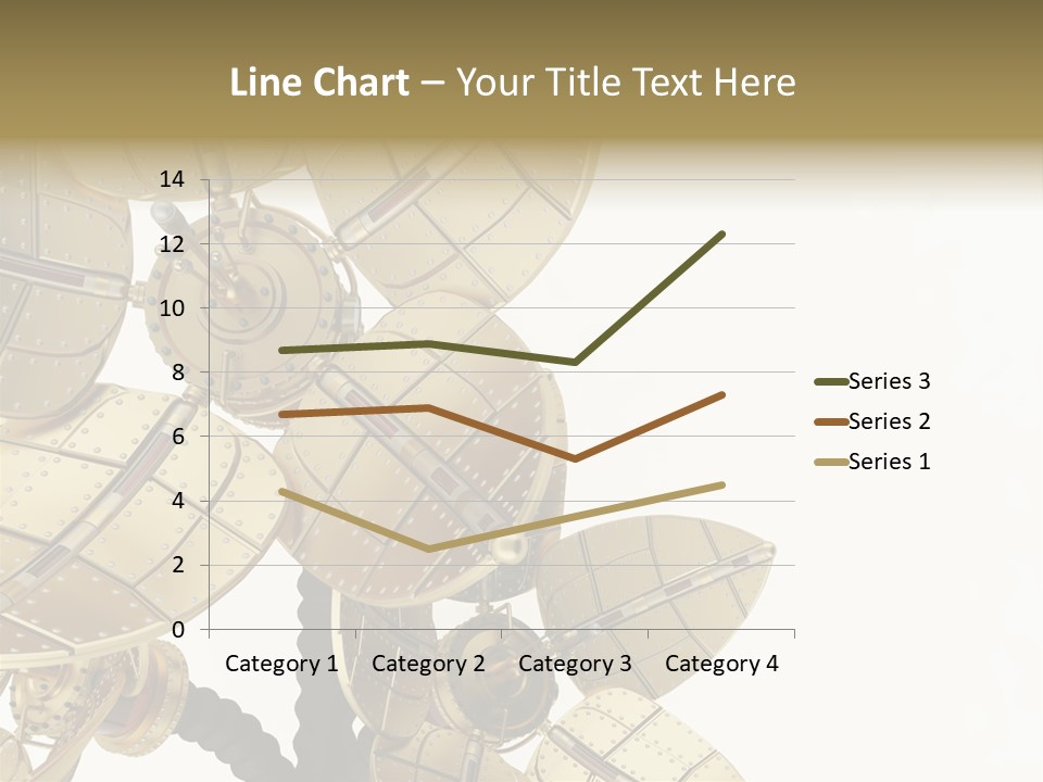 Robot Flower Technical PowerPoint Template