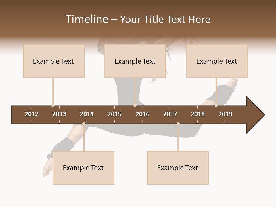 Sport Pose Young PowerPoint Template