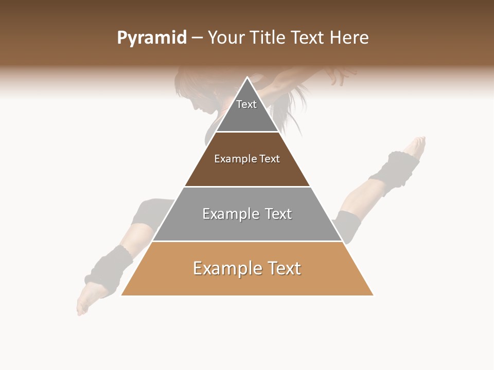 Sport Pose Young PowerPoint Template