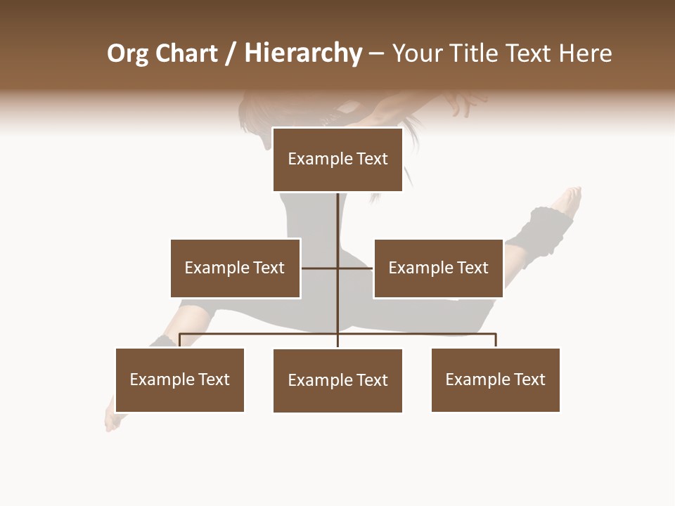 Sport Pose Young PowerPoint Template