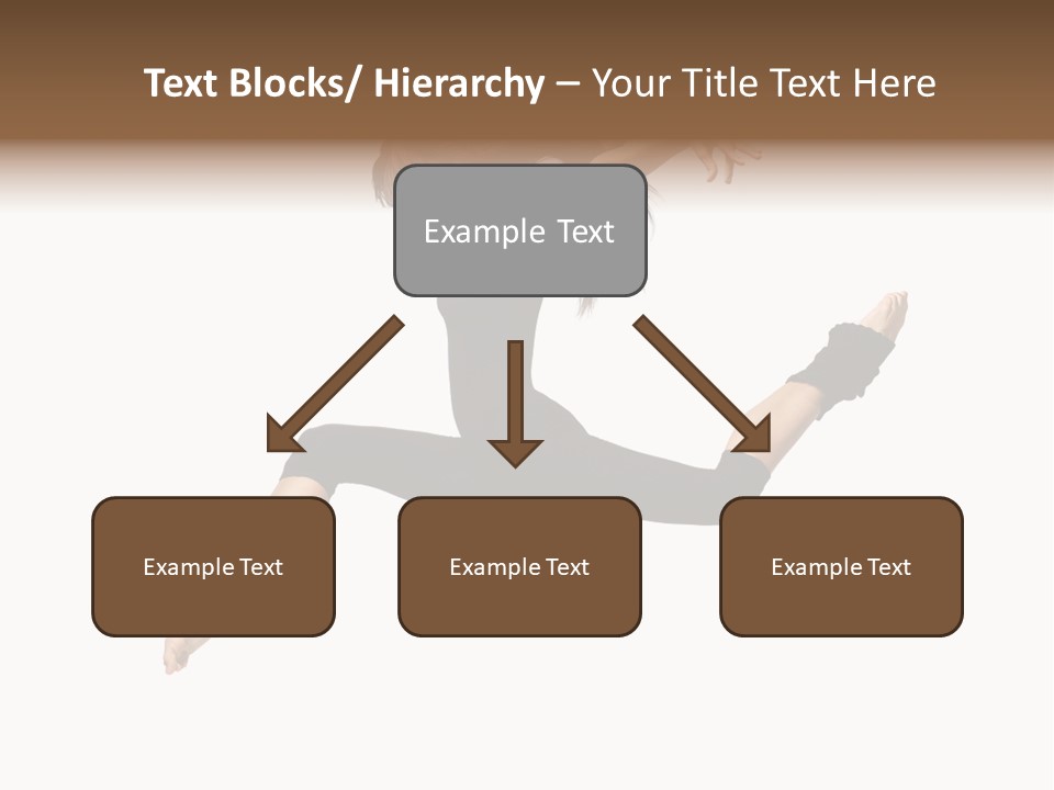 Sport Pose Young PowerPoint Template
