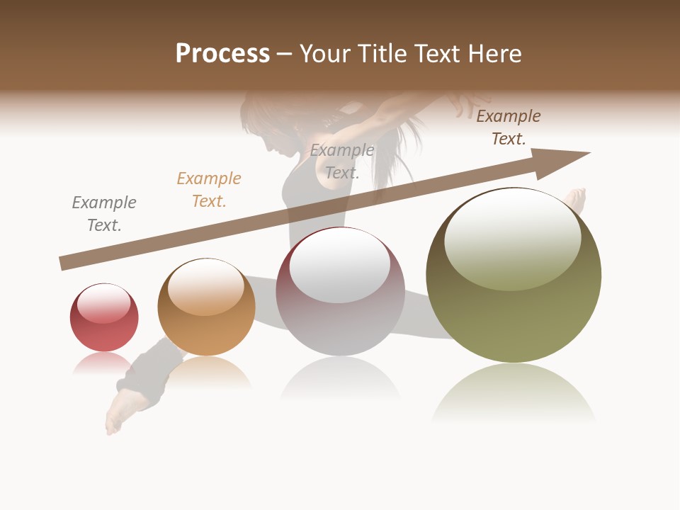 Sport Pose Young PowerPoint Template